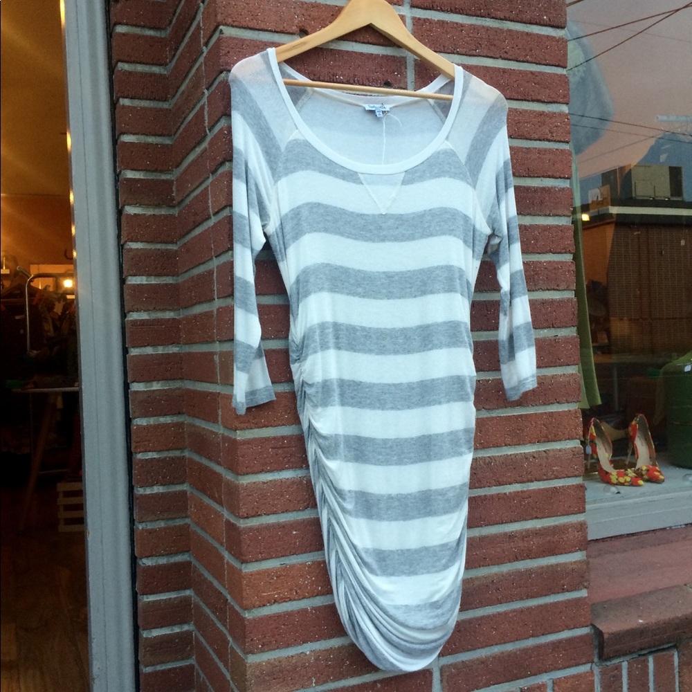 Women's SPLENDID striped knit comfy dress